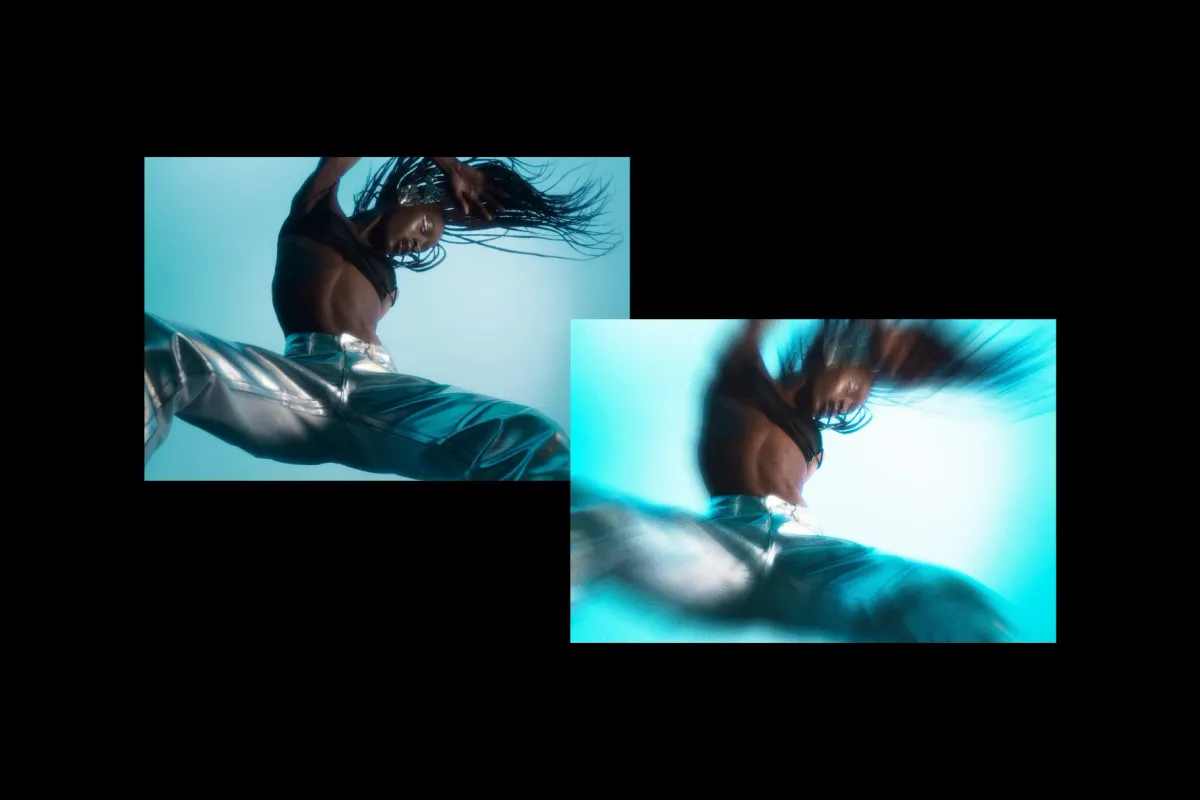 Blur Motion Photo Effect