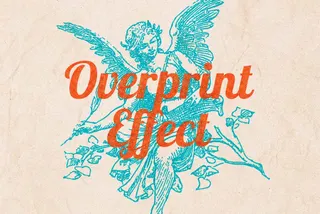 Retro Overprint Photo Effect