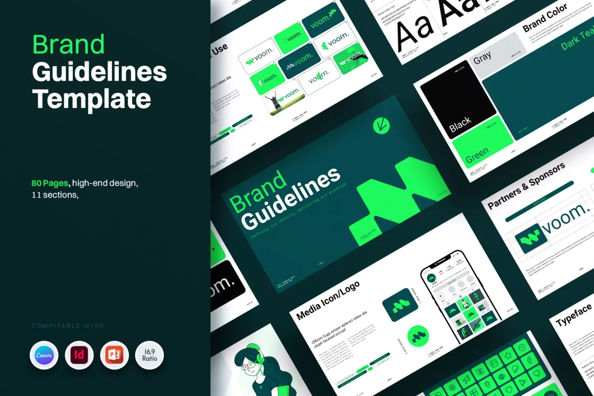 Brand Guidelines Presentation Template