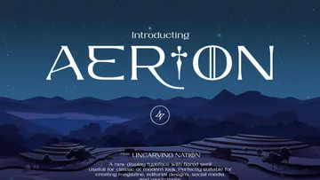 Aerion — Display Serif