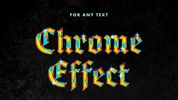 Holographic Chrome Effect