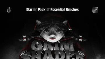 Grim Shader Procreate Brushes