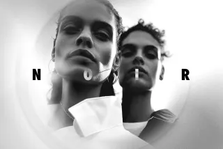 Noir Radial Spin Photo Effect