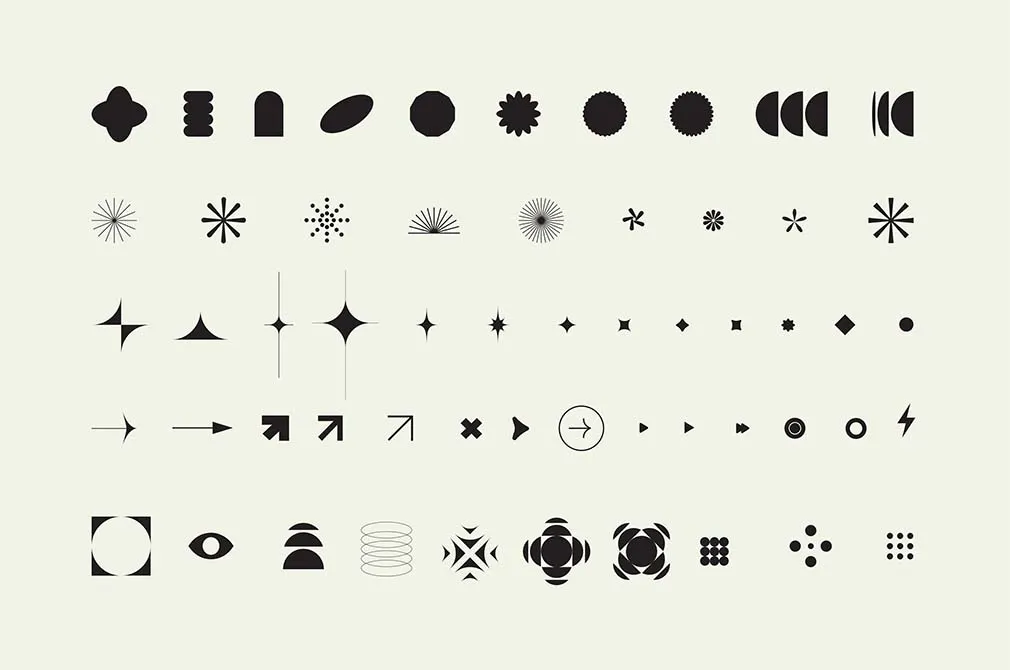 Y2K Vivid Gradients & Shapes