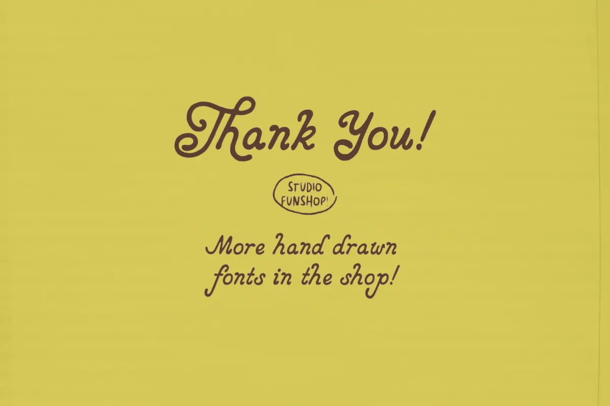 Storybook - Retro Hand-Drawn Italic Font