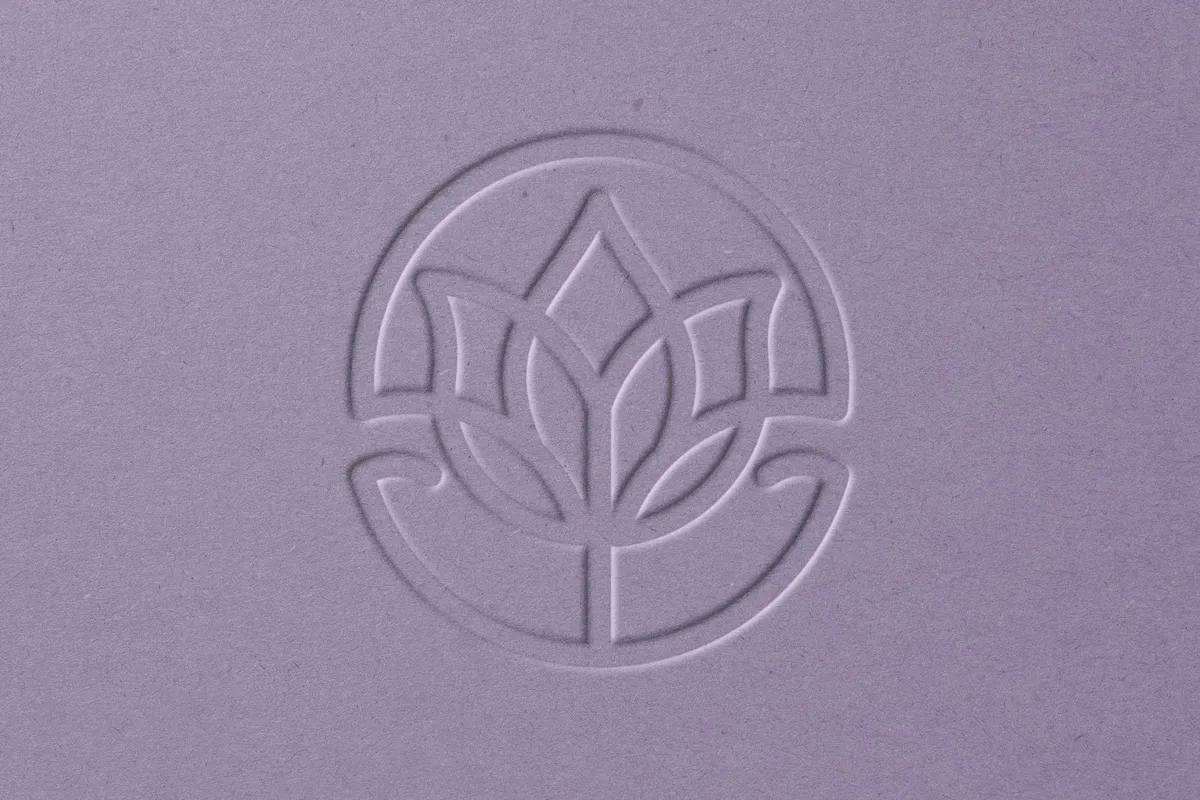 Embossing & Debossing Logo Mockup