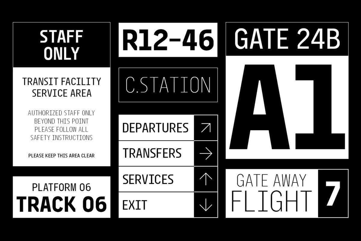Gridon - Geometric Display Sans Font