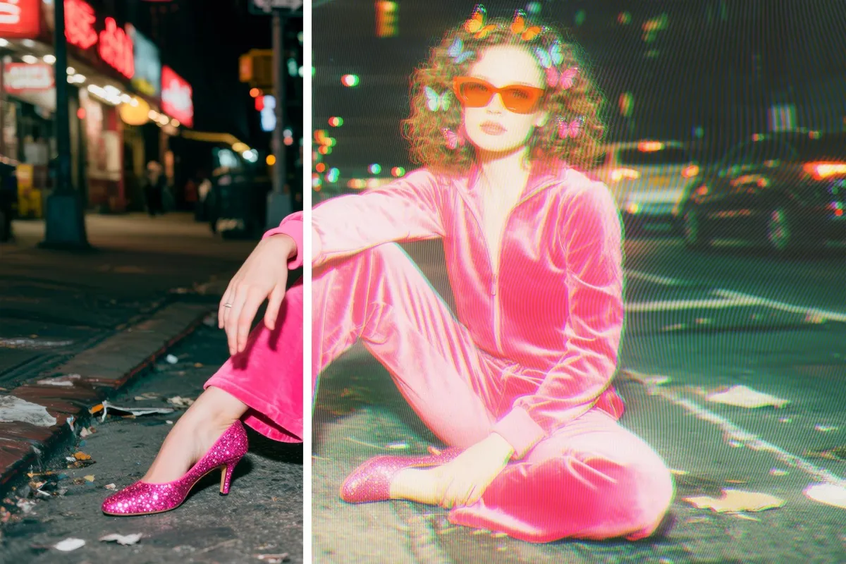 VHS Photo Effect