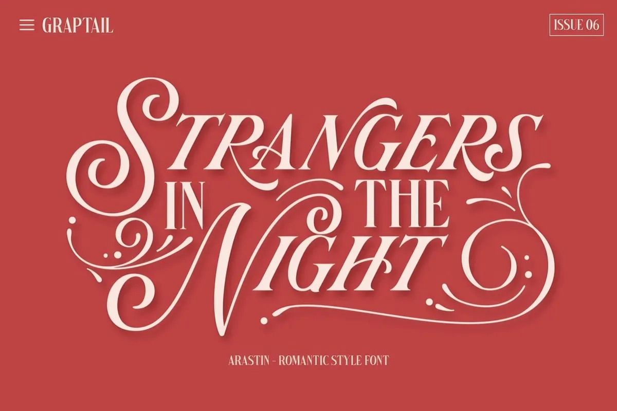 Arastin Font & Extras