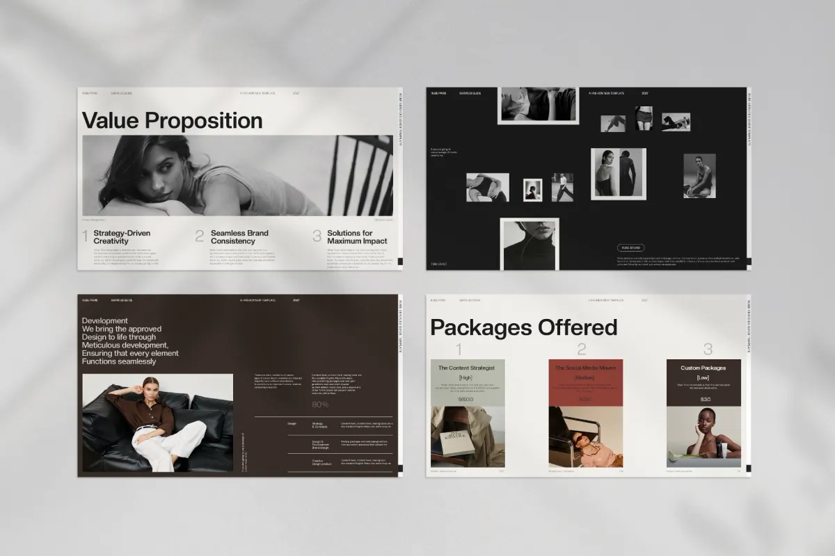 RUBE - Fashion Services Guide Presentation