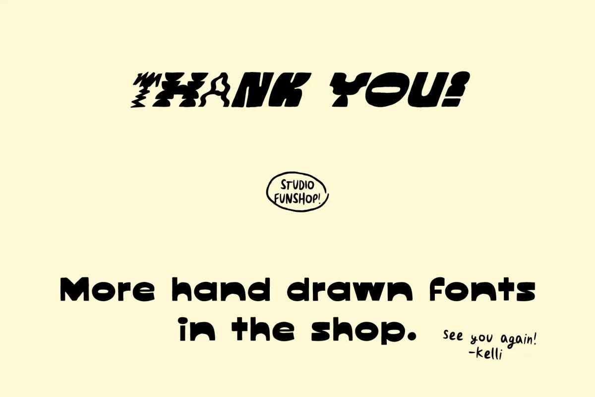 Artsy - Bold Hand-Lettered Display