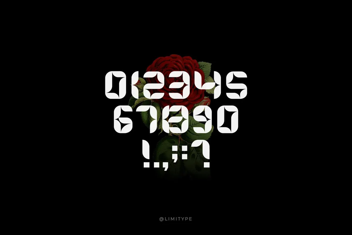 Florisa — Flowers Font