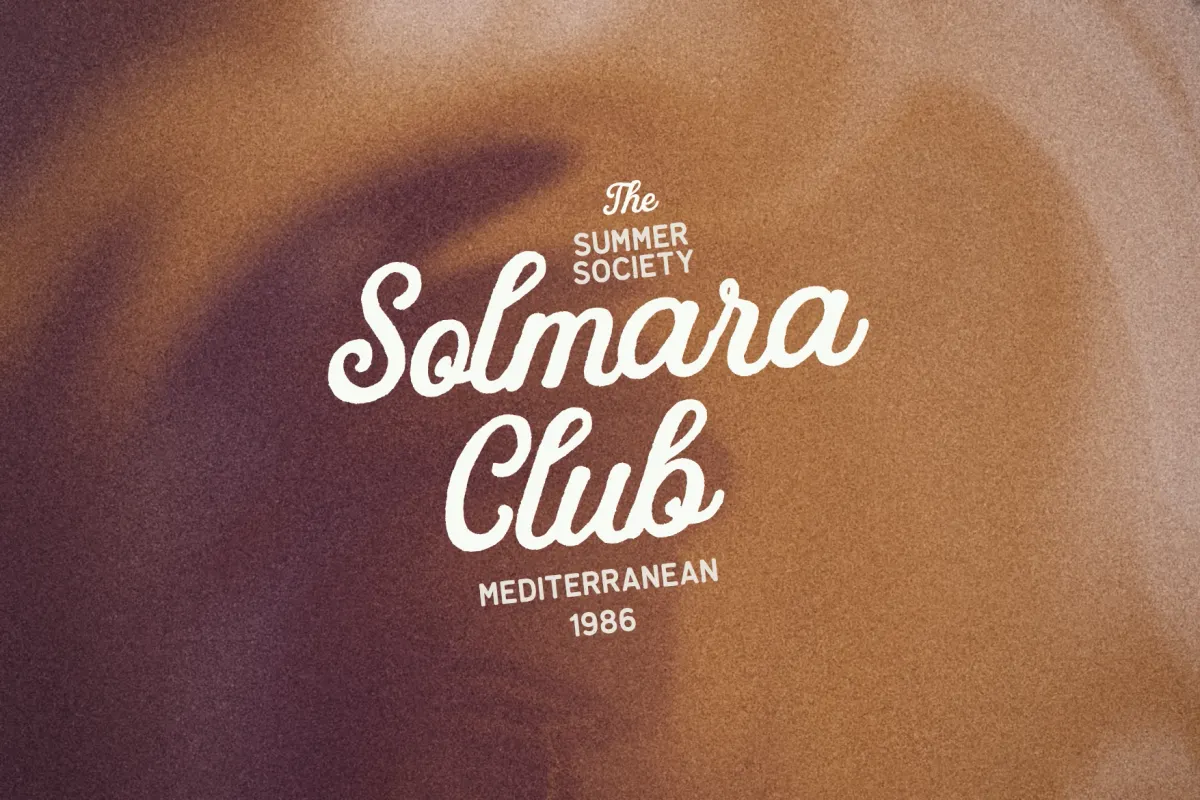 Palm Bay – Vintage Summer Font Duo