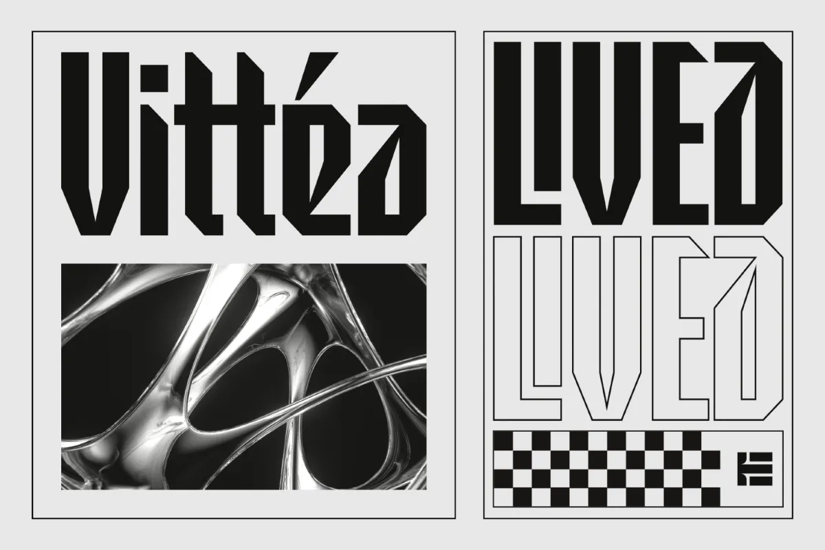 Vanta - Display Blackletter Font