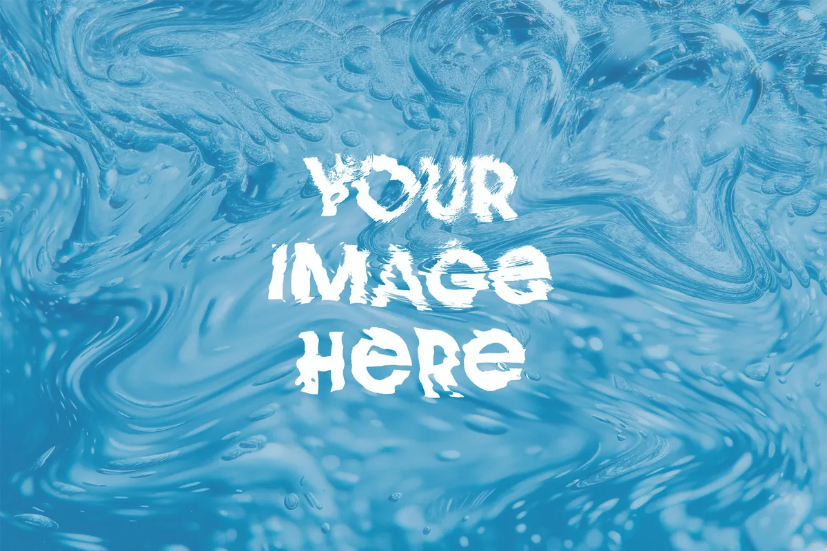 Realistic Underwater Photo Effect