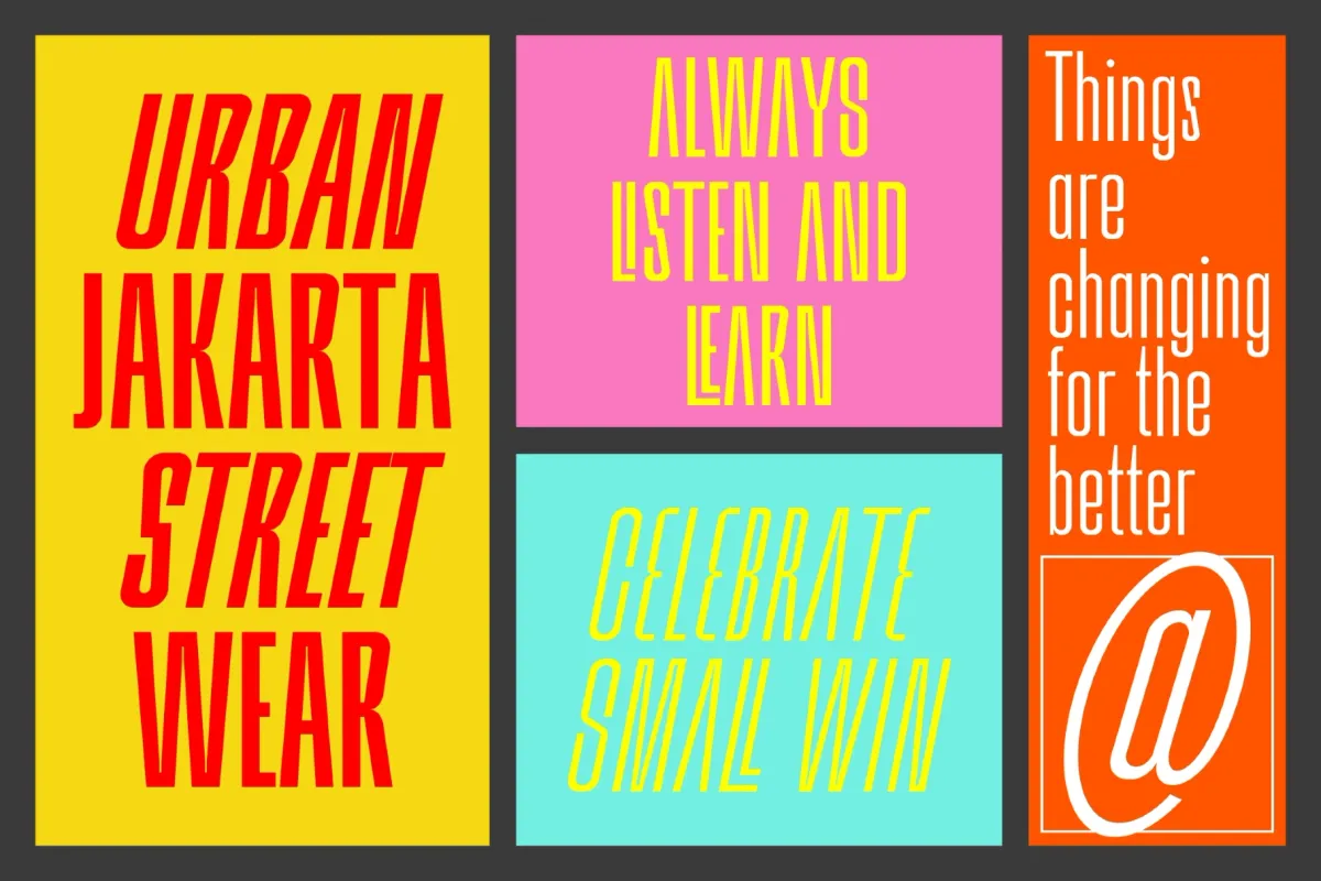 Bersekers - Urban Condensed Font