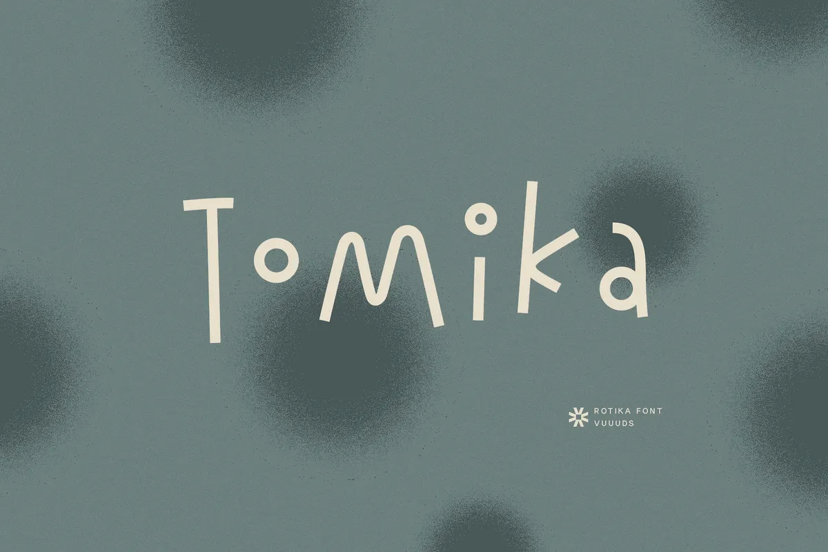 Rotika - Quirky Hand-Drawn Display