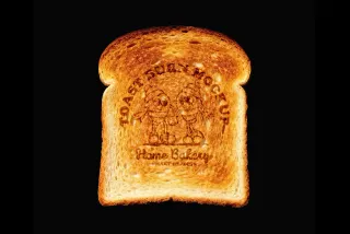 Toast Burn Mockup