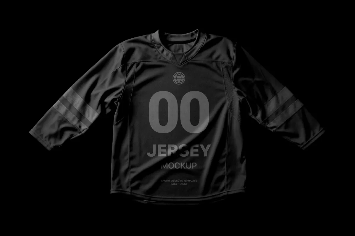 Long-Sleeve Jersey Mockup