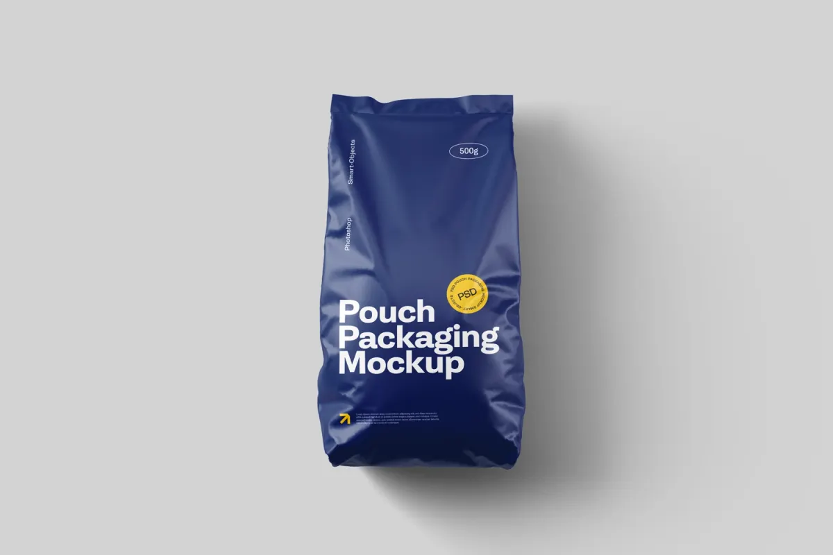 Pouch Packaging Mockups