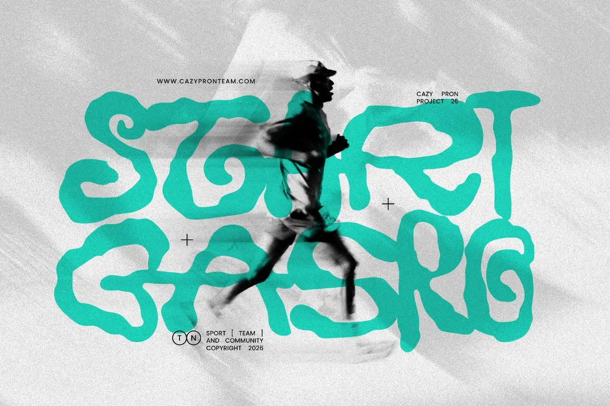 Gromays - Trippy Psychedelic Display Font