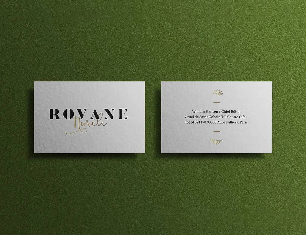 Lesly Business Card Mockups