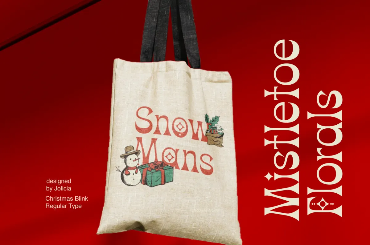 Christmas Blink - Festive Serif Font