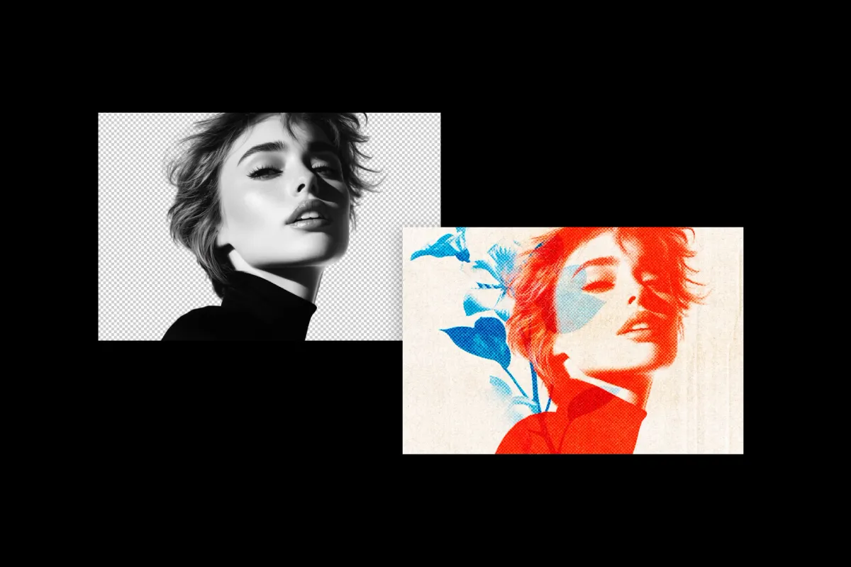 Color Double Exposure Effect