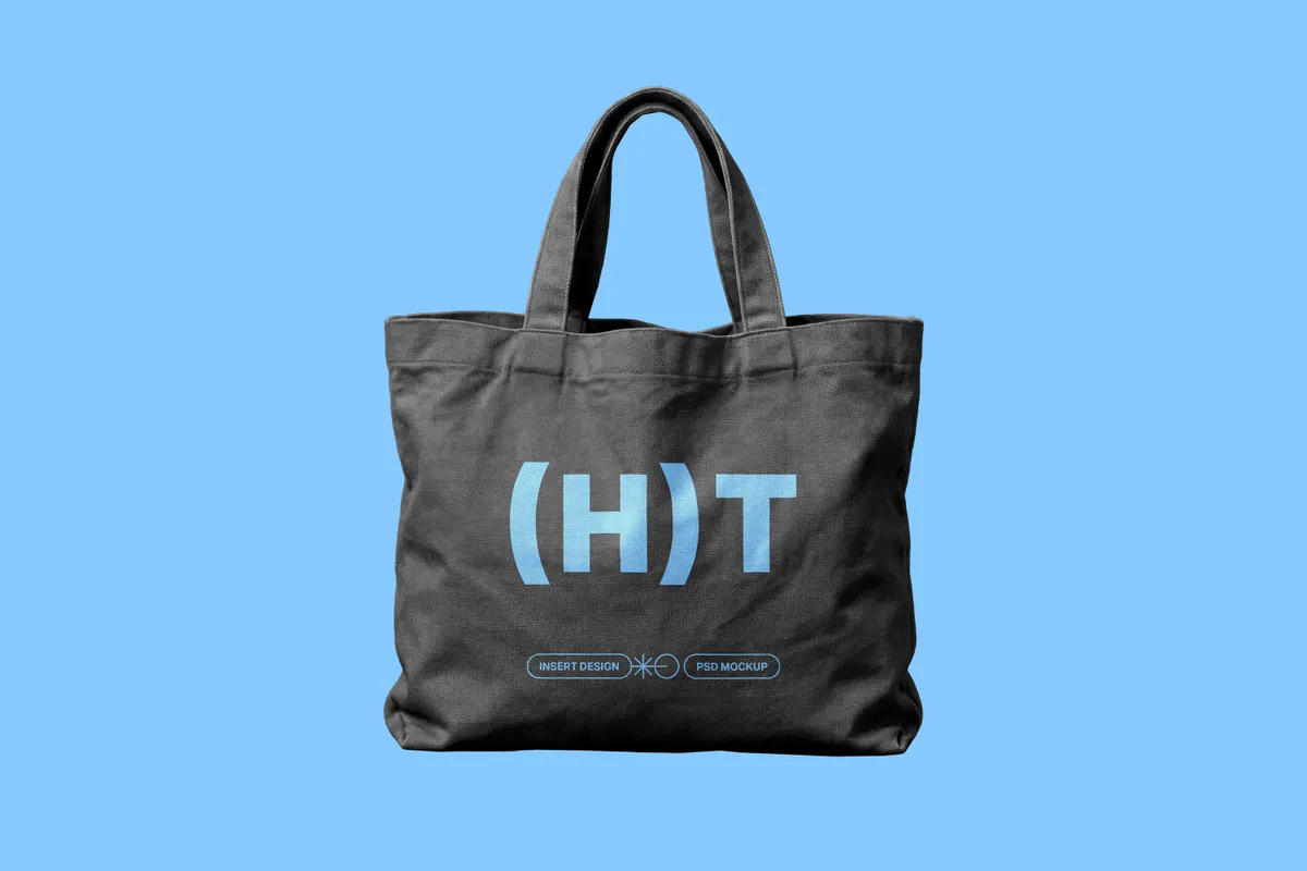 Cotton Tote Bag Mockup