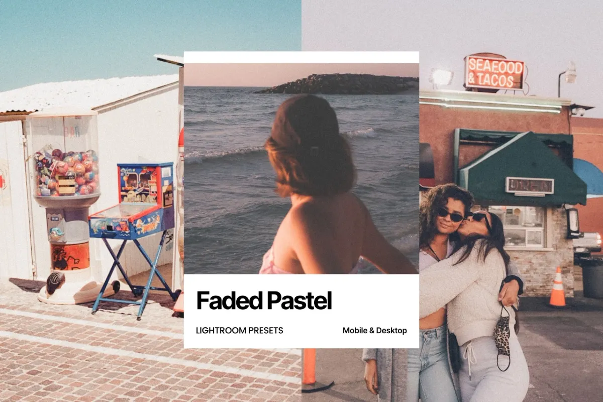 Faded Pastel Lightroom Presets