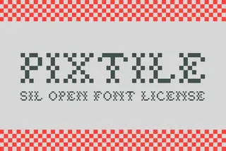 Pixtile Font