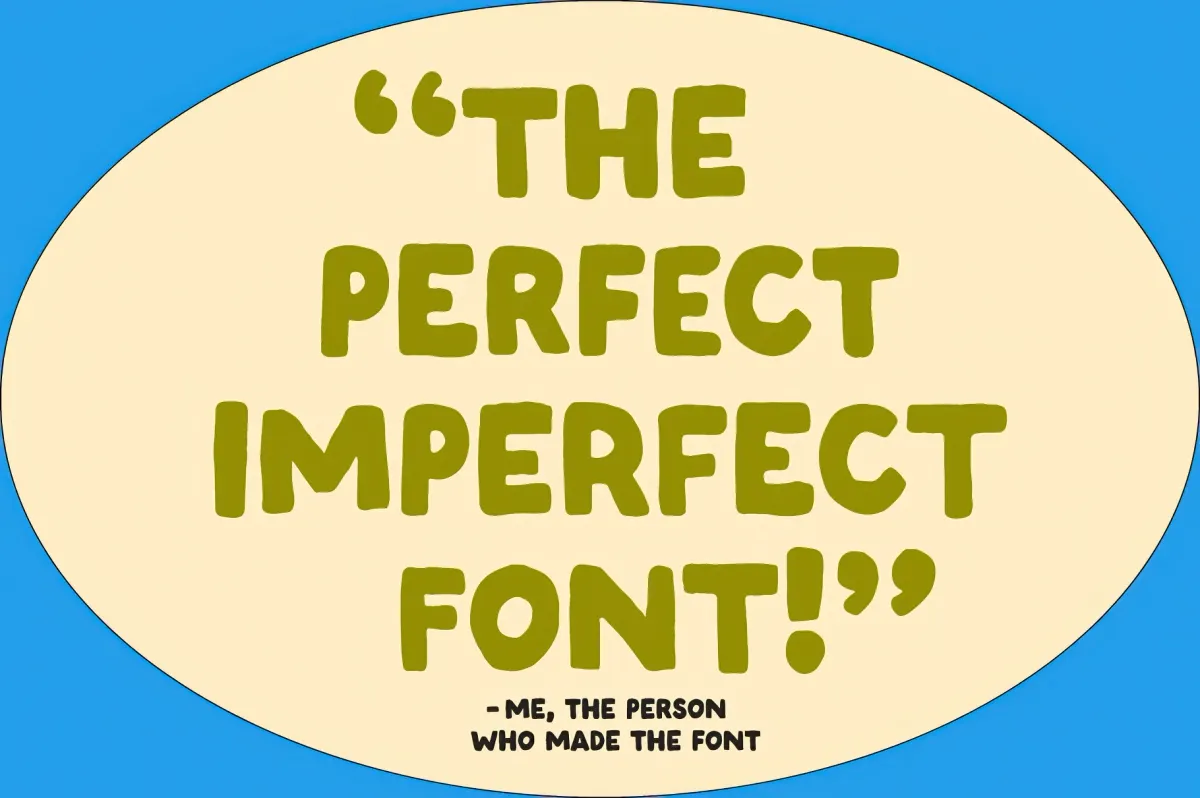 Imperfect! - A Handwritten Sans Serif