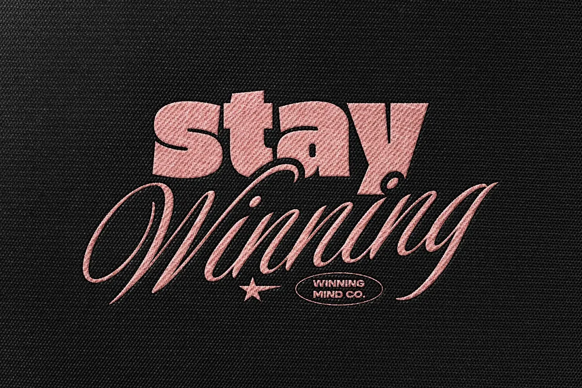 Stitching Embroidery Logo Mockup