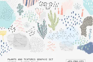Vector Plants and Textures