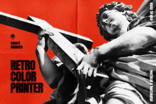 Retro Printer Photo Effect