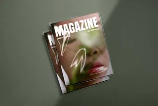 Sleeve Covered Magazine Stack Mockup