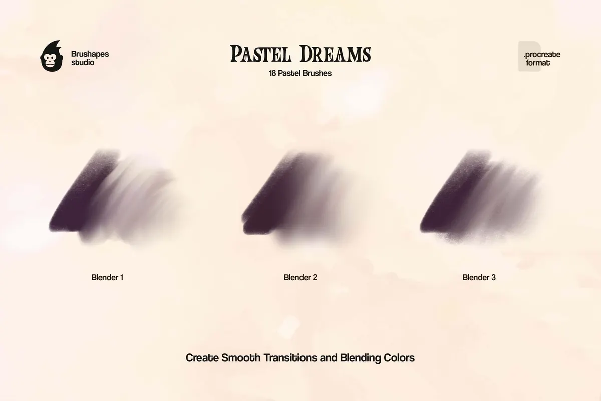 Pastel Dreams Procreate Brushes