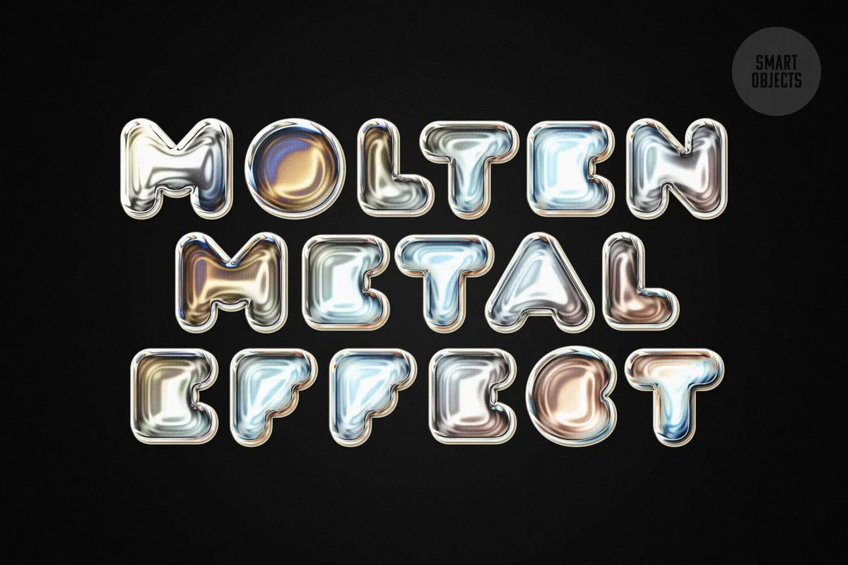 Molten Metal Text & Logo Effect