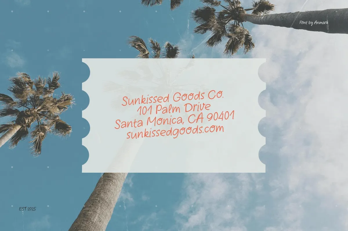 Breezy Lines — Handwritten Font