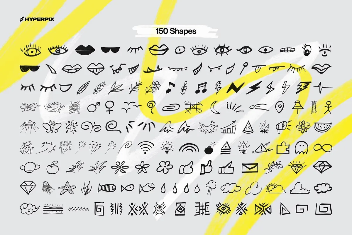 Hyper Marker — 1000+ Marker Elements