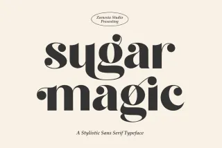 Sugar Magic - Fashion Editorial Font