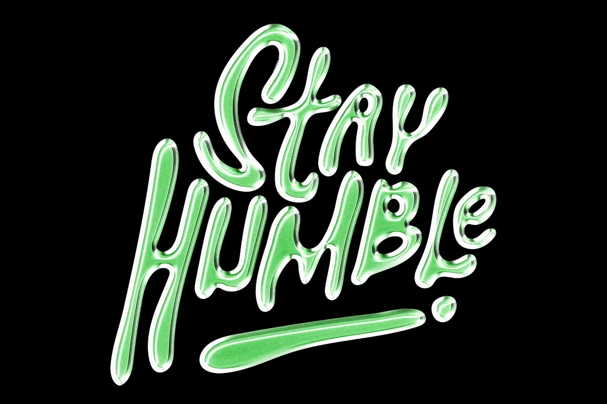 Chrome Text Effect