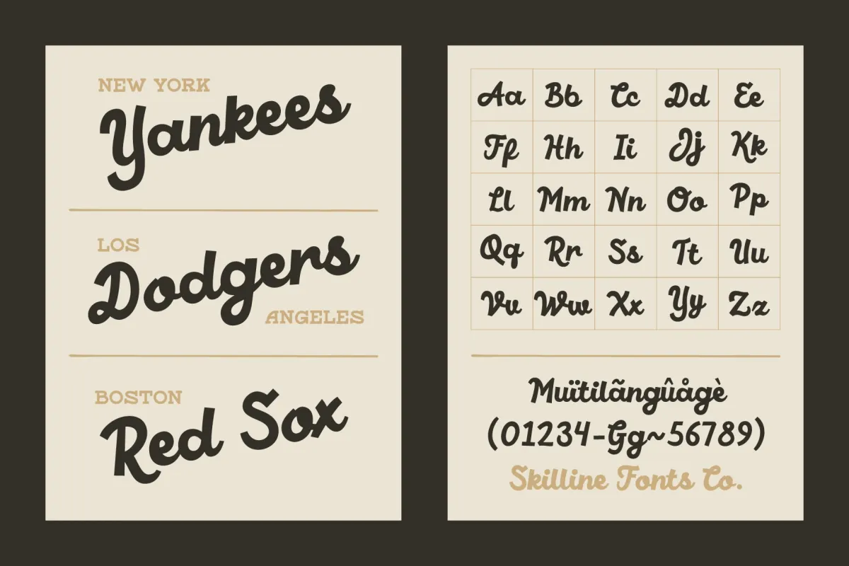 SFC Gazie - Retro Sports Font Duo