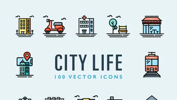City Life Icons Collection