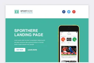 SportHere Template