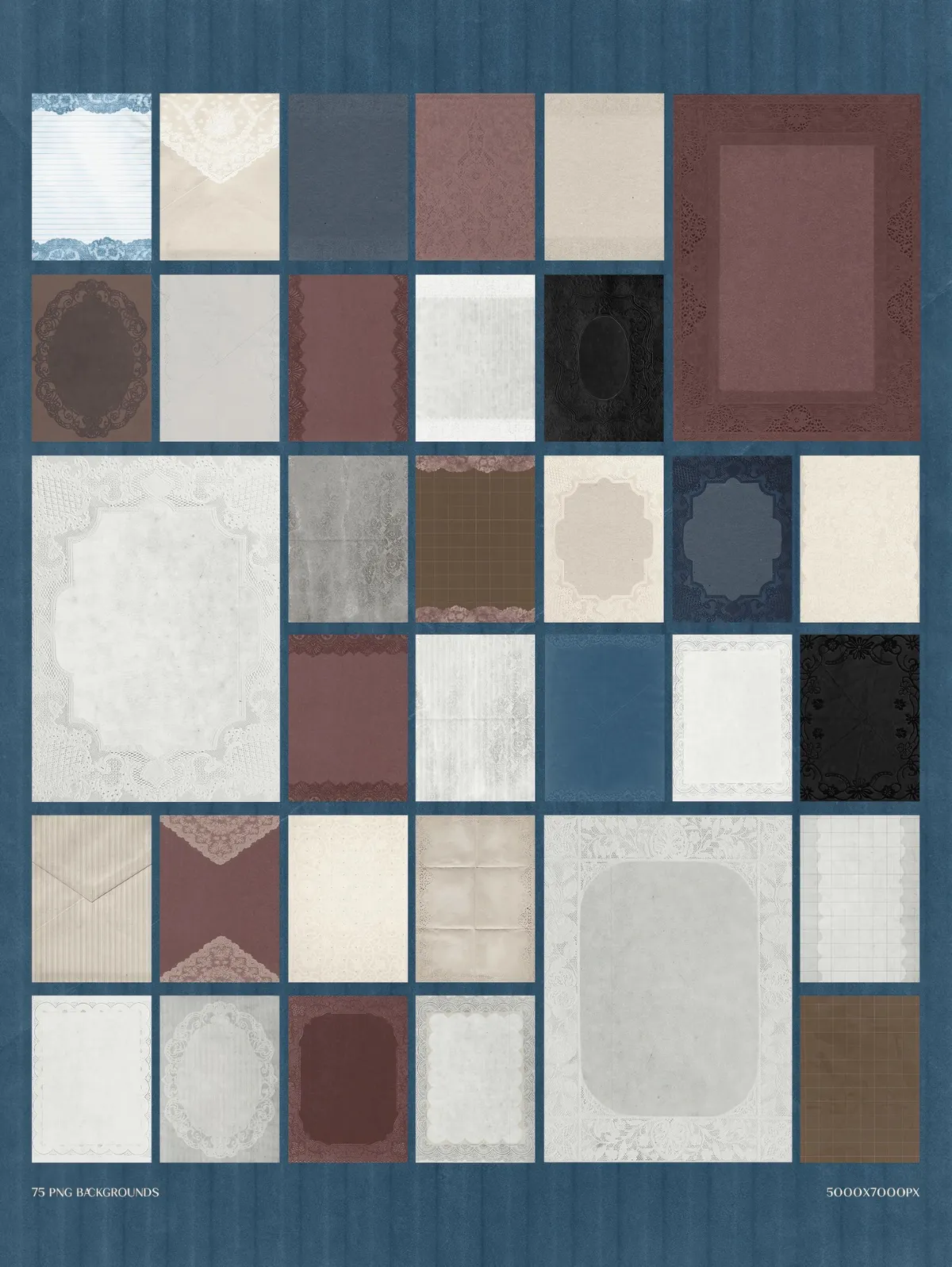 Paper & Lace backgrounds