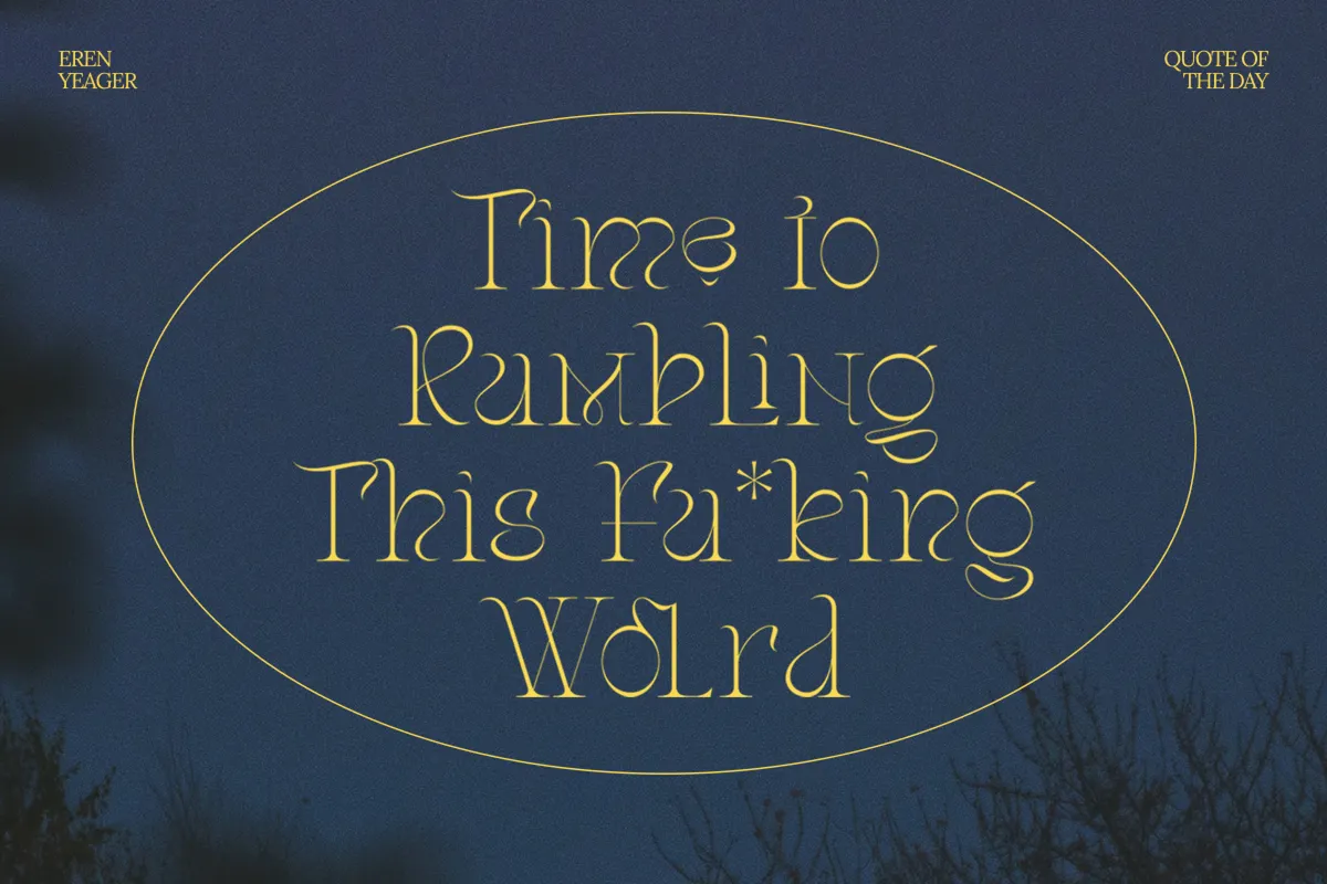 Stager - Elegant Classy Serif Font