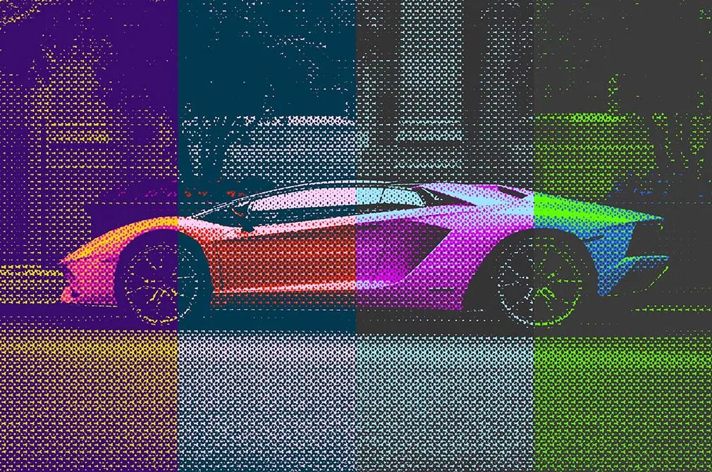 Halftone Poster Effect