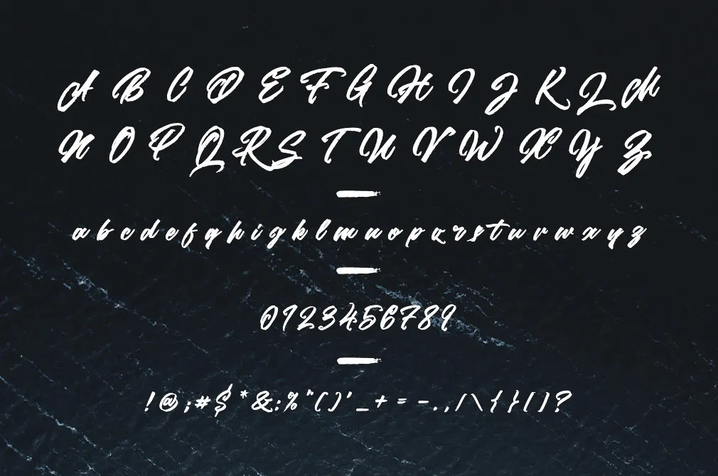 Highlander Marker Script Font