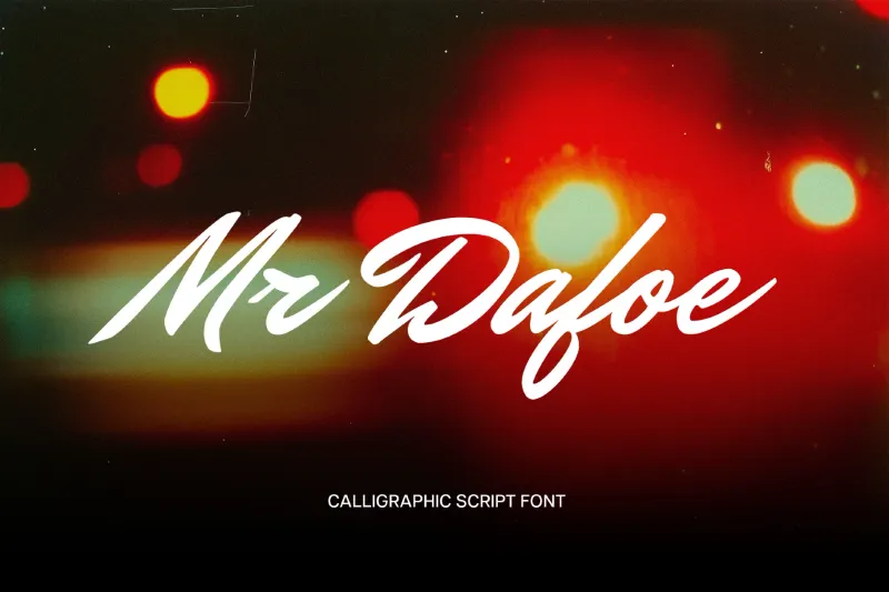 Mr Dafoe Font
